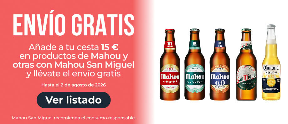 home descubre como conseguir envio gratis con MAHOU