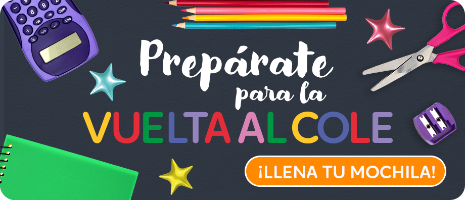 Prep&aacute;rate para la vuelta al cole