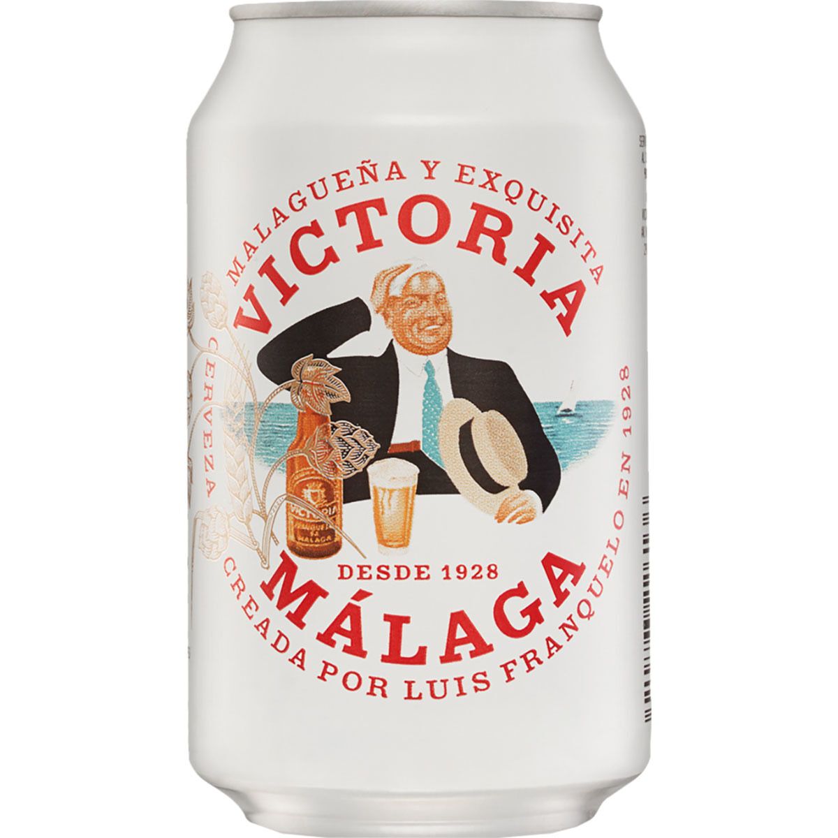 Cerveza rubia Victoria lata 33cl