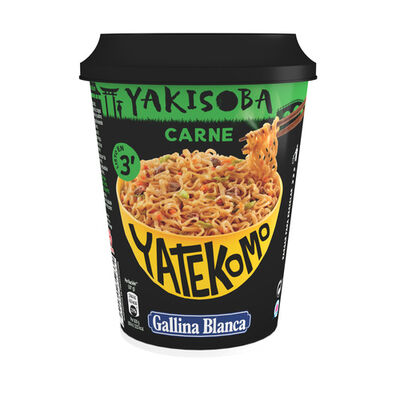 Fideos orientales Yatekomo de carne Gallina Blanca 90g