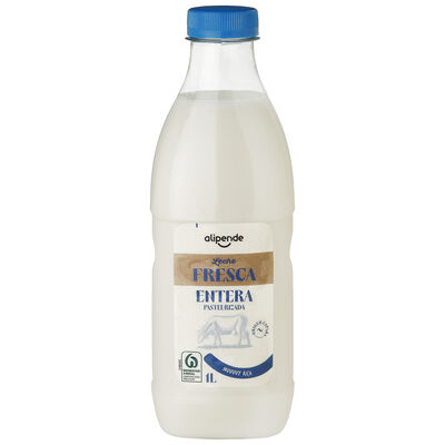 Leche Fresca Alipende Botella 1L Entera