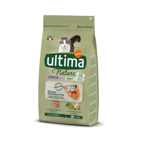 Pienso gato Nature Ultima salmón 1,25kg