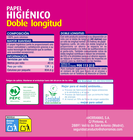 Papel higi&eacute;nico ecol&oacute;gico Lanta 6 rollos doble rollo