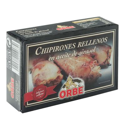 Chipiron relleno Orbe 72g en aceite girasol