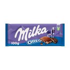 Chocolate con leche Milka 100g relleno de oreo