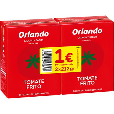 Tomate frito Orlando 424g pack 2