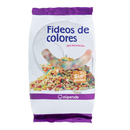 Fideos de repostería Alipende 150g colores