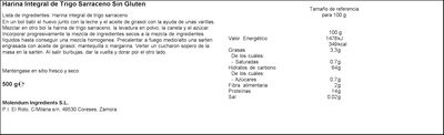 Harina de trigo sarraceno dacsa 500g