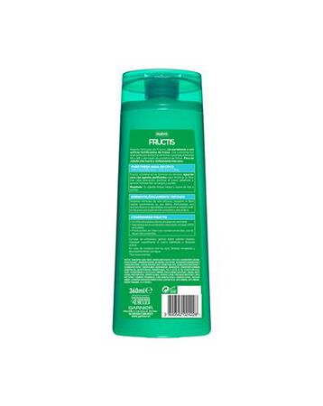 Champú fortificante Fructis 380ml raíces grasas y puntas secas
