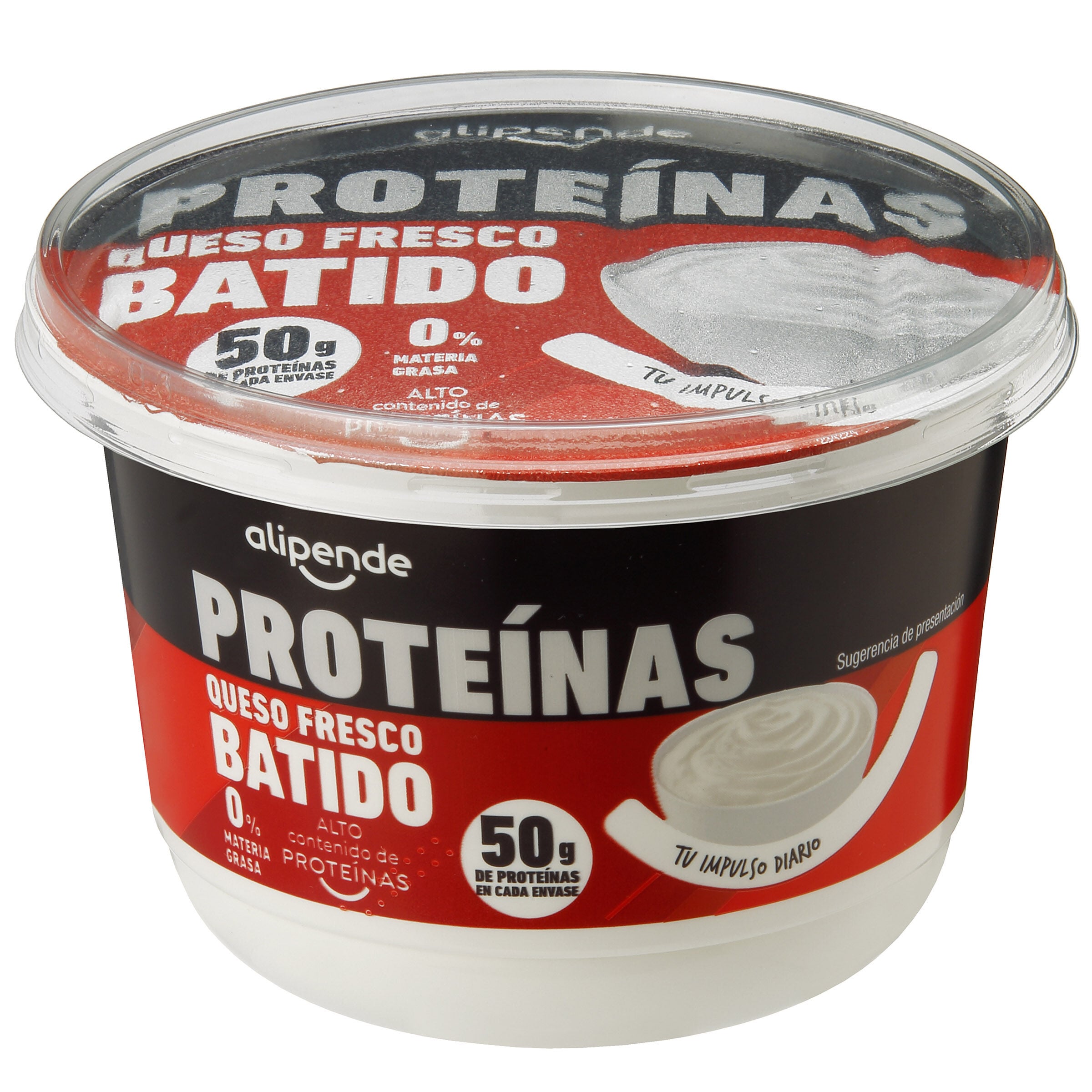 Queso fresco batido proteínas 0% Alipende 500g