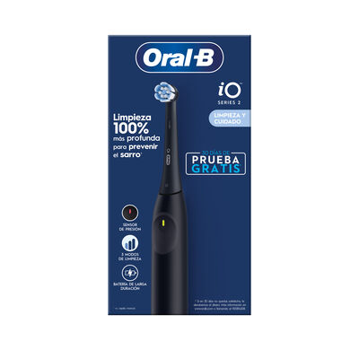 Cepillo de Dientes Eléctrico Negro Noche, con 1 Cabezal Diseñado por Braun