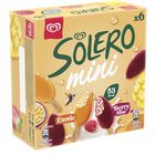 Helado mini solero frigo con mezcla exotic y berry bliss 6 unidades