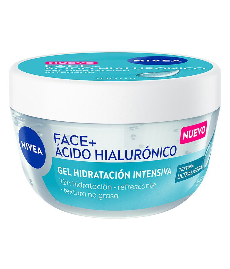 Gel facial hidratante con ácido hialurónico Nivea 100 ml