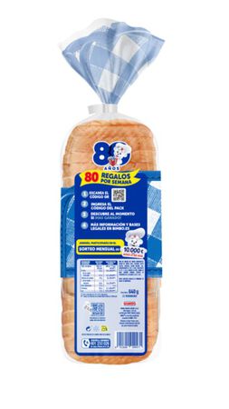 Pan de molde Bimbo 640g