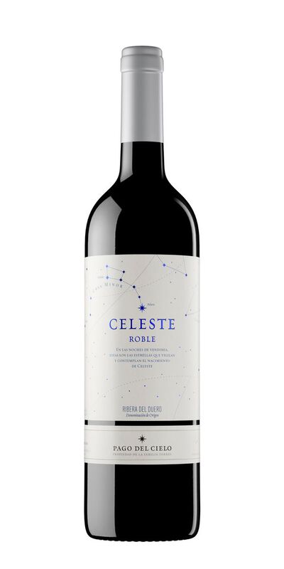 Vino tinto DO Ribera del Duero Celeste roble