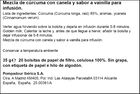 Infusi&oacute;n con c&uacute;rcuma canela y vainilla Pompadour 20 unidades