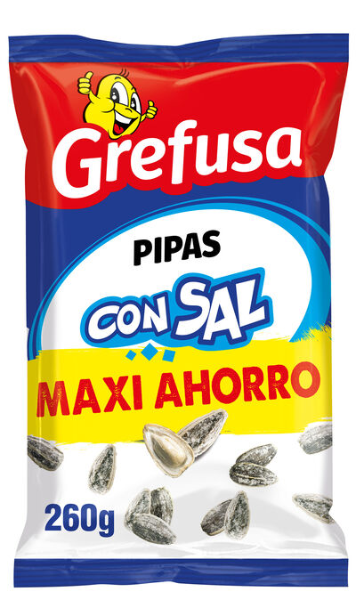Pipas "G" con sal Grefusa 260g