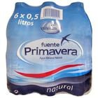 Agua Fuente Primavera 50cl pack 6