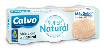 Atún claro Calvo pack-3 super natural