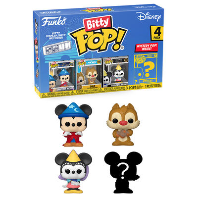 Funko Pop pack 4 Disney Sorcerer Mickey