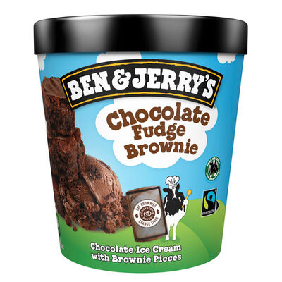 Helado tarrina Ben and Jerrys chocolate Fudge Brownie 465ml