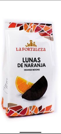 Lunas de naranja con chocolate La Fortaleza 120g