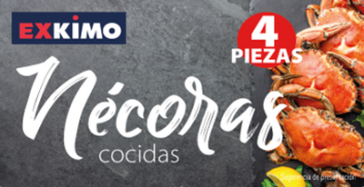 N&eacute;cora Cocida Exkimo 4 piezas