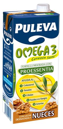 Bebida láctea Puleva omega3 1l nueces