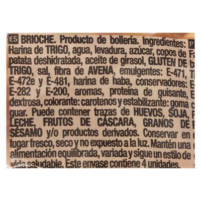 Pan brioche burguer Dulcesol 340g