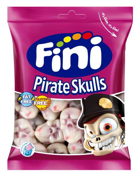 Golosina pirate skulls Fini 90g