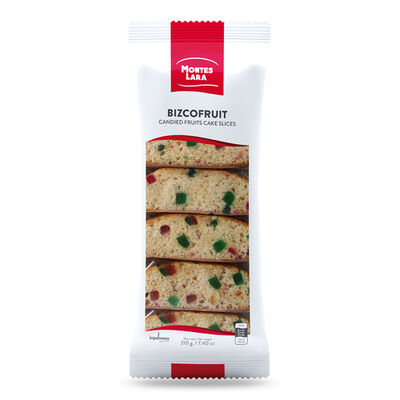 Bizcocho de frutas confitadas Inpanasa 210g fruit glase