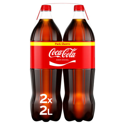 Refresco Coca-Cola Sabor Original 2l pack de 2