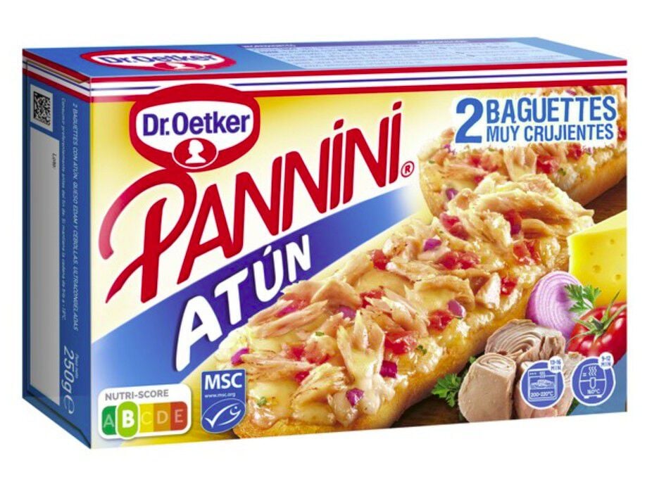 Pannini Dr Oetker 250g atún