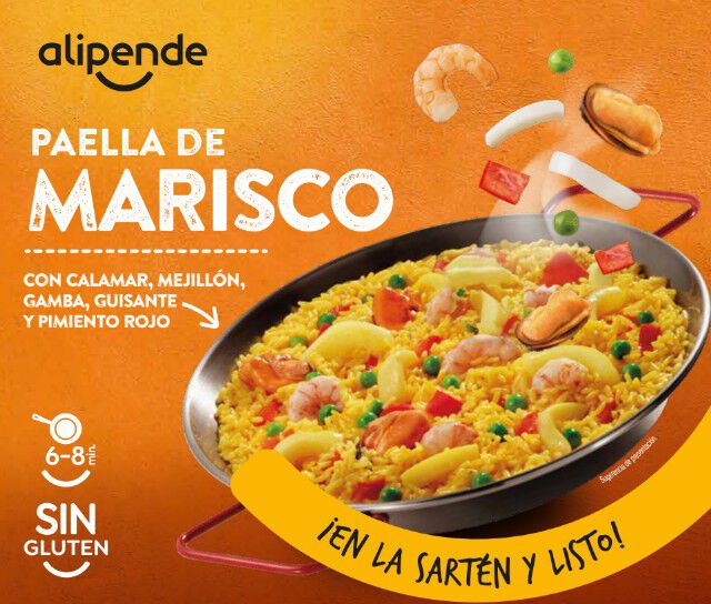 Paella de marisco Alipende 500g