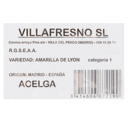 Acelga manojo 750g
