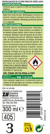 Neutralizador de olores Lanta 300ml