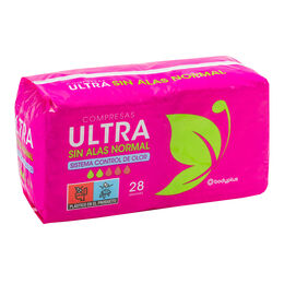 Compresas Bodyplus 28 uds anatomica ultra