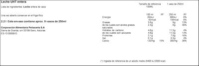 Leche Asturiana 2,2l entera
