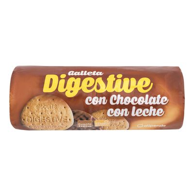 Galletas de chocolate con leche digestive Alipende 300g