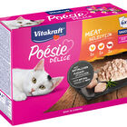 Comida húmeda de carne para gatos poesie Vitakraft 510g 6uds