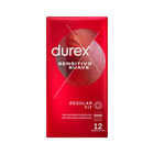 Preservativos Durex 12 uds sensitivo suave y fino extralubricado