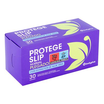 Protegeslip Bodyplus 30 uds plegable aloe