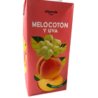 Zumo de melocot&oacute;n y uva Alipende brik 1l