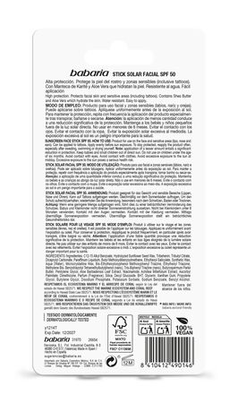 Stick solar facial Babaria SPF50