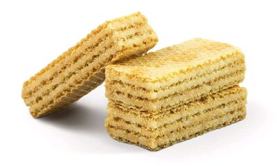 Barquillo relleno crema vainilla s/azúcar Gullón 180g