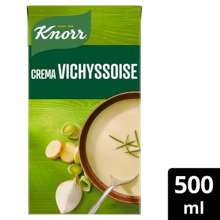 Crema vichyssoise Knorr 500ml con puerro y patata