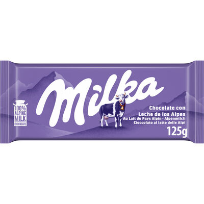 Chocolate con leche Milka 125g
