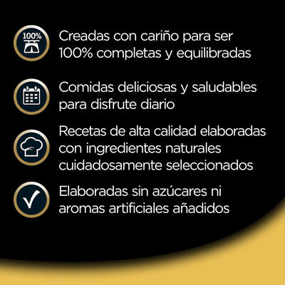 Comida h&uacute;meda perro C&eacute;sar recetas campesinas pack 4 x 150g