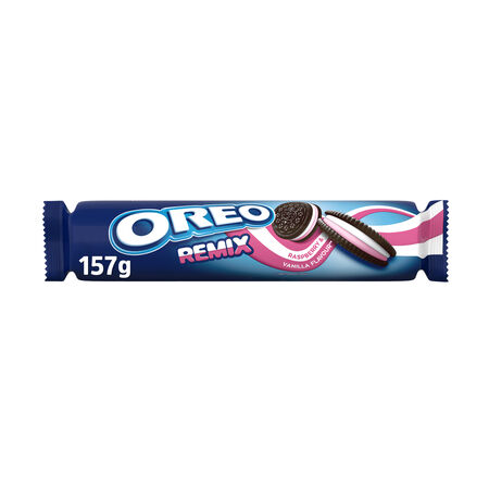 Galletas rellenas de frambuesa y vainilla Oreo 157G
