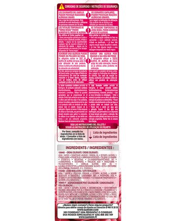 Tinte de cabello Garnier Color Sensation nº 3.0 castaño oscuro